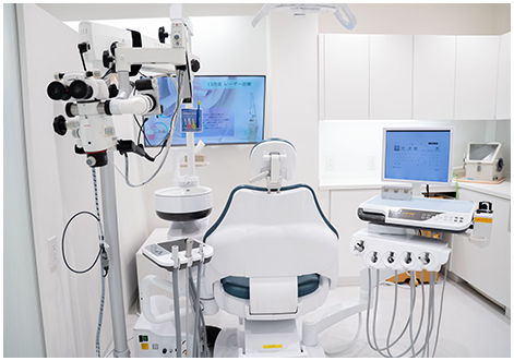 診療スペースは​すべて半個室空間