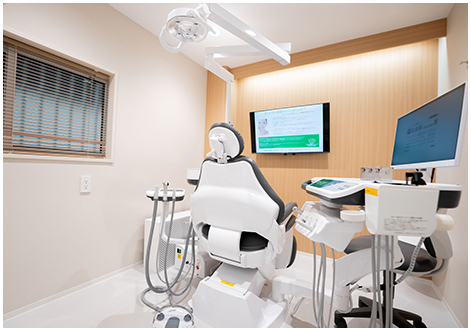 完全個室診療室も完備