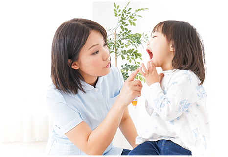 お子さんの定期検診について